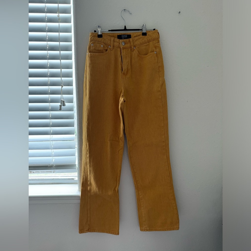 TJ Maxx yellow jeans